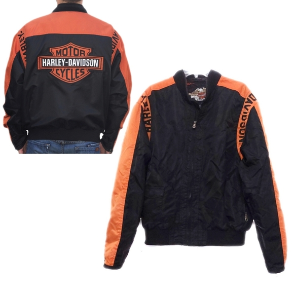 Burnt Orange Heavy Nylon Jacket | Poshmark